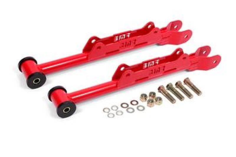 BMR Suspension Rear DOM Lower Control Arms for 2010-2015 Chevrolet Camaro Red