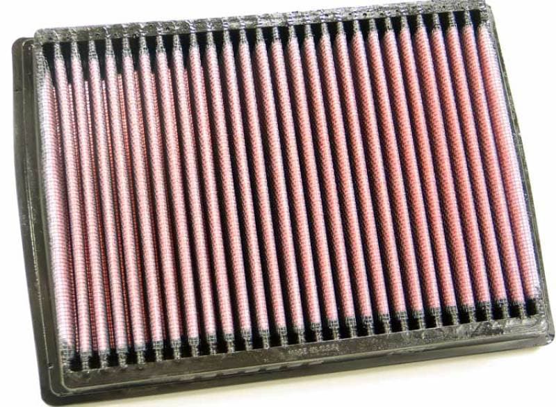 K&N Engineering Drop-In Air Filter Washable Reusable High-Flow for Multiple V...