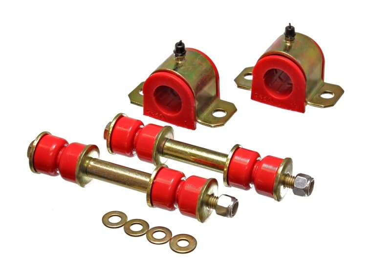 Energy Suspension Sway Bar Bushings Hyper-Flex Polyurethane Red - Image 2
