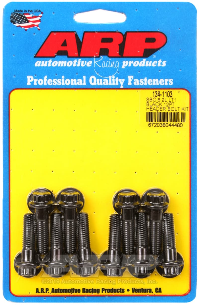 ARP Header Bolt Kit for SBC 6.2L LT1 12pt - Image 2