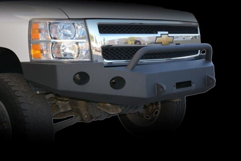 DV8 Offroad Front Bumper for Chevy C6 HD Steel Reinforced FBCS1-01 - Image 4