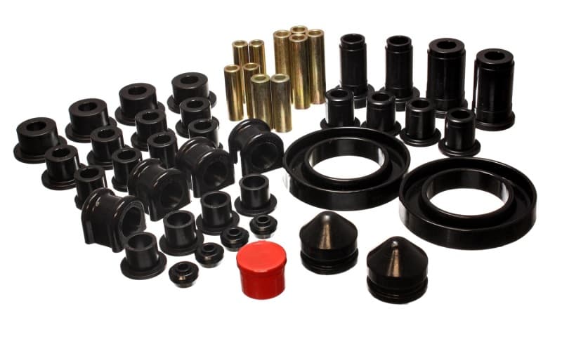 Energy Suspension Hyper-Flex Bushing Set for Chevy C6 Black - Image 2
