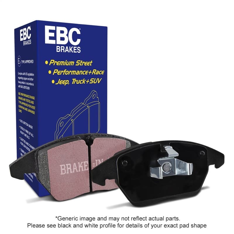 EBC Premium Rotor and Pad Kit for Both Axles with Ultimax Aramid Pads