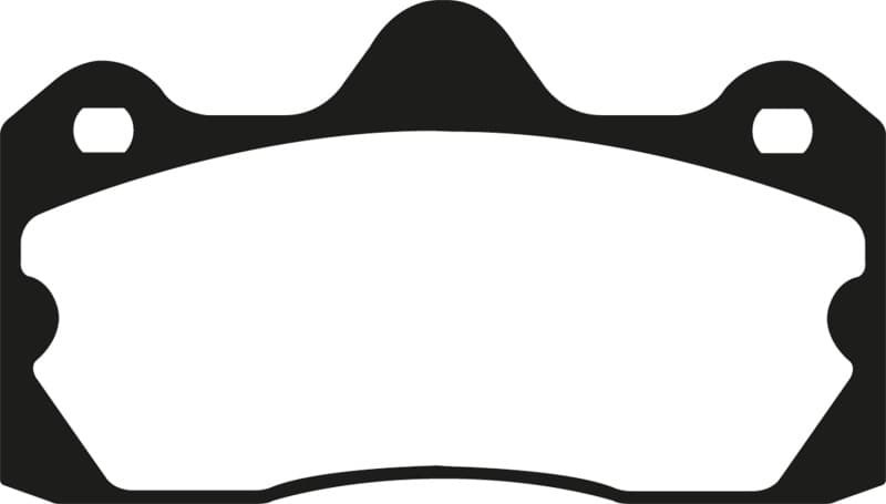 EBC Yellowstuff Brake Pad Set for Street and Track Driving Aramid Fiber Compound - Image 2