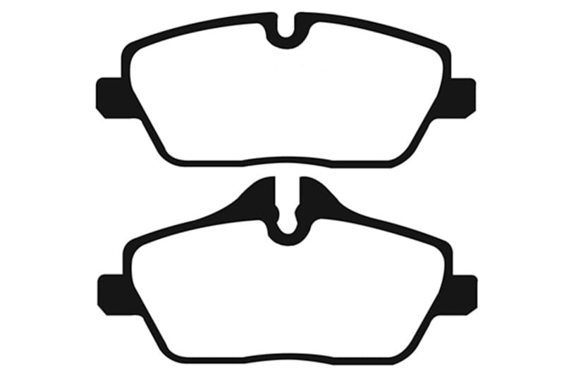 EBC Ultimax2 Brake Pad Set for Urban/Daily Driver OEM Replacement