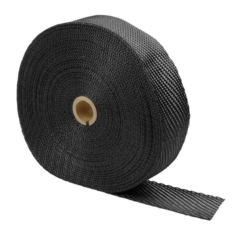 DEI Titanium Exhaust Wrap Black 2in x 50ft High-Heat 1800°F Thermal Insulation