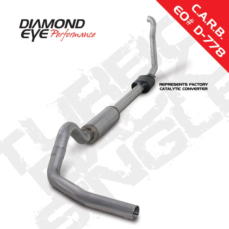 Diamond Eye Performance Turbo Back Exhaust Kit SS for Chevy C6 - Image 3