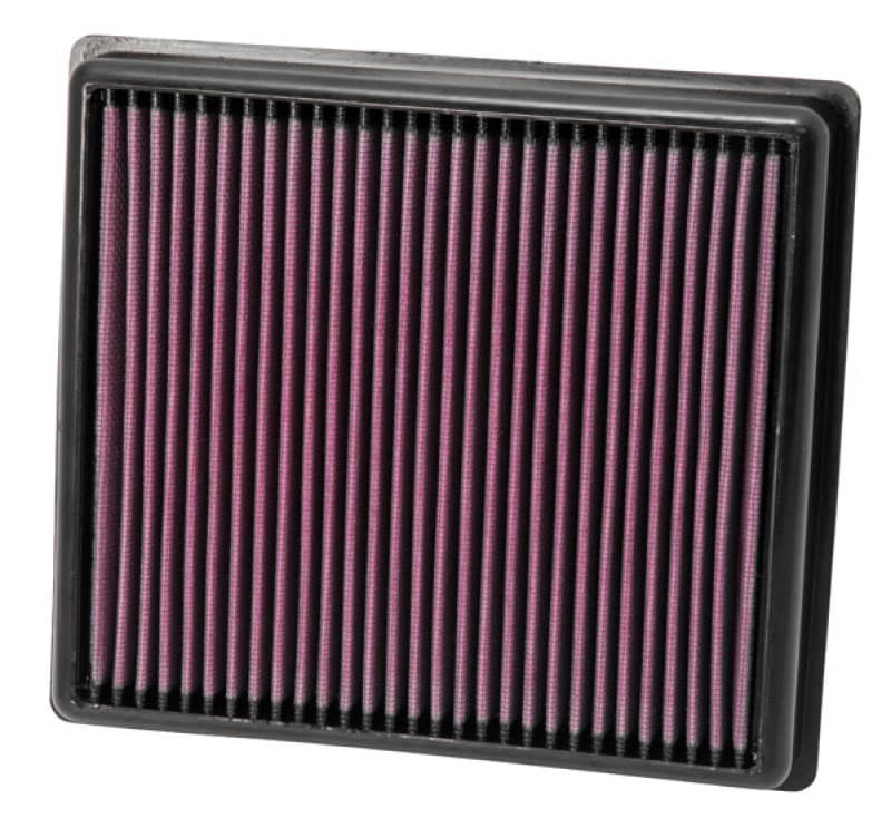 K&N Engineering Drop-In Air Filter Washable Reusable High-Flow for Multiple V...