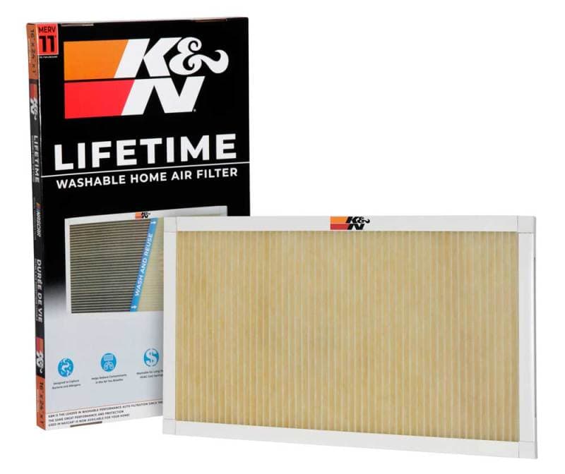 K&N Engineering HVAC Air Filter MERV 11 Washable Reusable Pleated Synthetic - Image 3