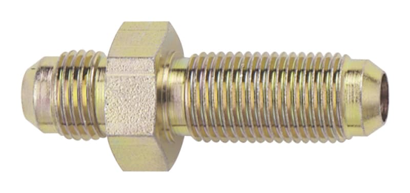 Fragola -3AN Steel Straight Bulkhead Adapter