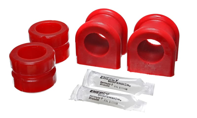 Energy Suspension Sway Bar Bushings Hyper-Flex Polyurethane Red - Image 2
