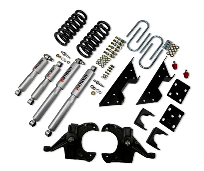 Belltech Lowering Kit with SP Shocks for Sport Truck SUV Complete System - Image 2