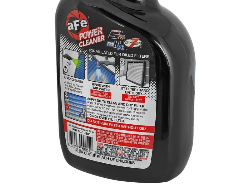 aFe MagnumFLOW Pro 5R Air Filter Power Cleaner 32oz Spray Bottle - Image 2