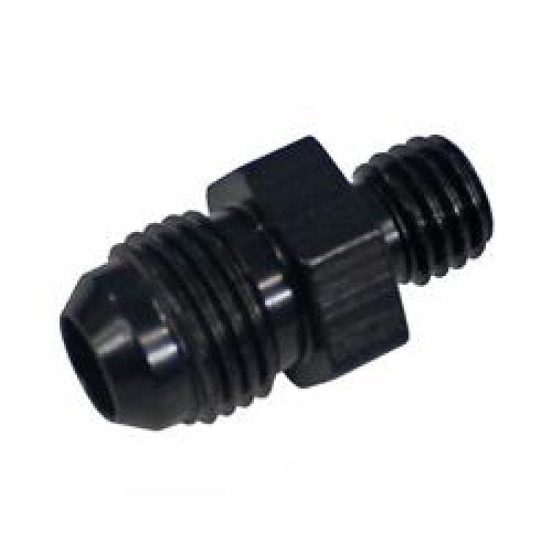 Fragola Metric/AN Adapter for -6AN 14 Degree 1.5 Thread Black