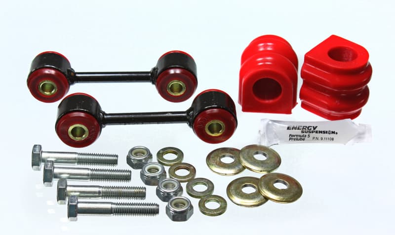 Energy Suspension Sway Bar Bushings Hyper-Flex Polyurethane Red - Image 3