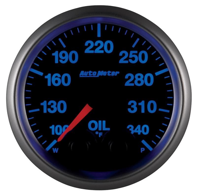 AutoMeter Oil Temperature Gauge with 1/8" NPT Transducer