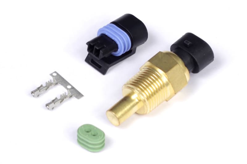 Haltech Coolant Temp Sensor 3/8 NPT 18 TPI with Delphi Plug & Pins