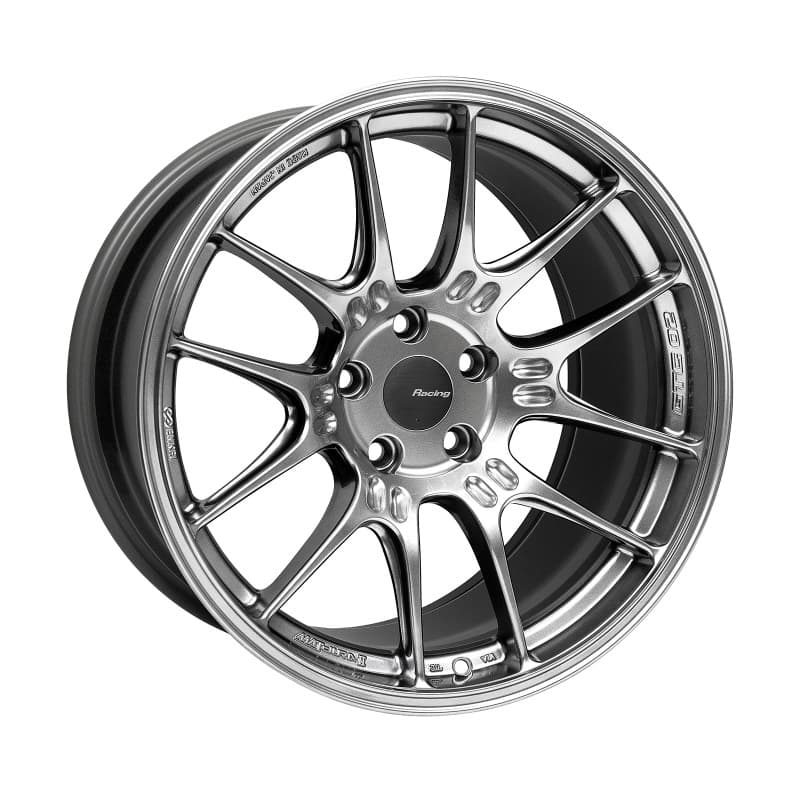 Enkei GTC02 18x10 5x112 32mm Offset Hyper Silver Wheel