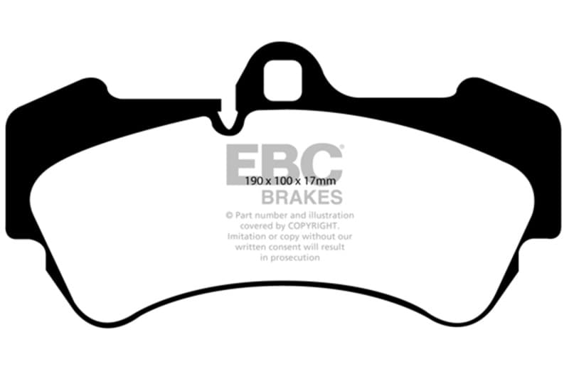 EBC Bluestuff NDX Brake Pad Set High Friction Sport & Race Material - Image 4