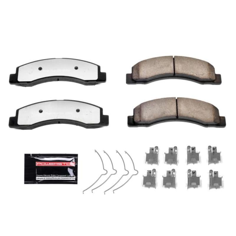 PowerStop Z36 Ceramic Truck & Tow Brake Pads for Trucks & SUVs Low-Dust Carbo...