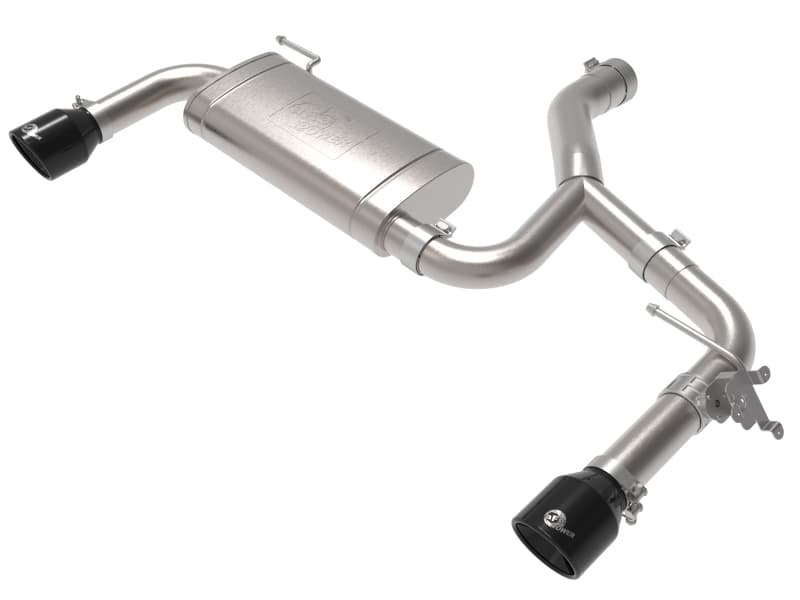 aFe Exhaust Axle-Back System 3in Stainless Steel with Dual 4in Tips