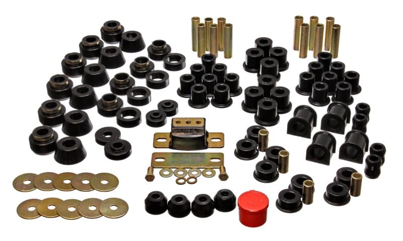 Energy Suspension Hyper-Flex Polyurethane Sets Durable Black