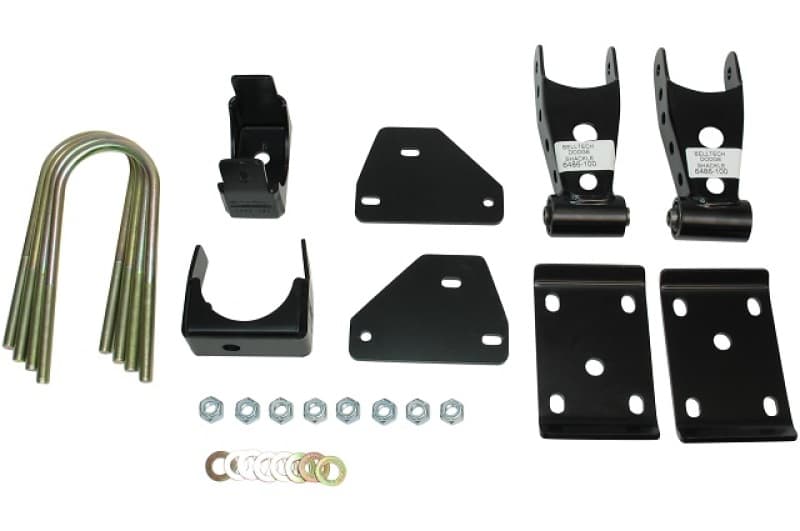 Belltech Rear Axle Flip Kit for Trucks Steel Construction Powder Coated Finish
