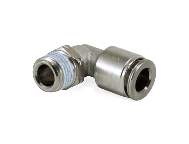 Air Lift Male Elbow Swivel 1/8" NPT x 1/4" Push-To-Connect Fitting