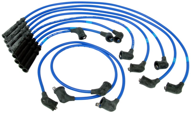 NGK Spark Plug Wire Set Variable Pitch Resistor Cables with EMI/RFI Suppression