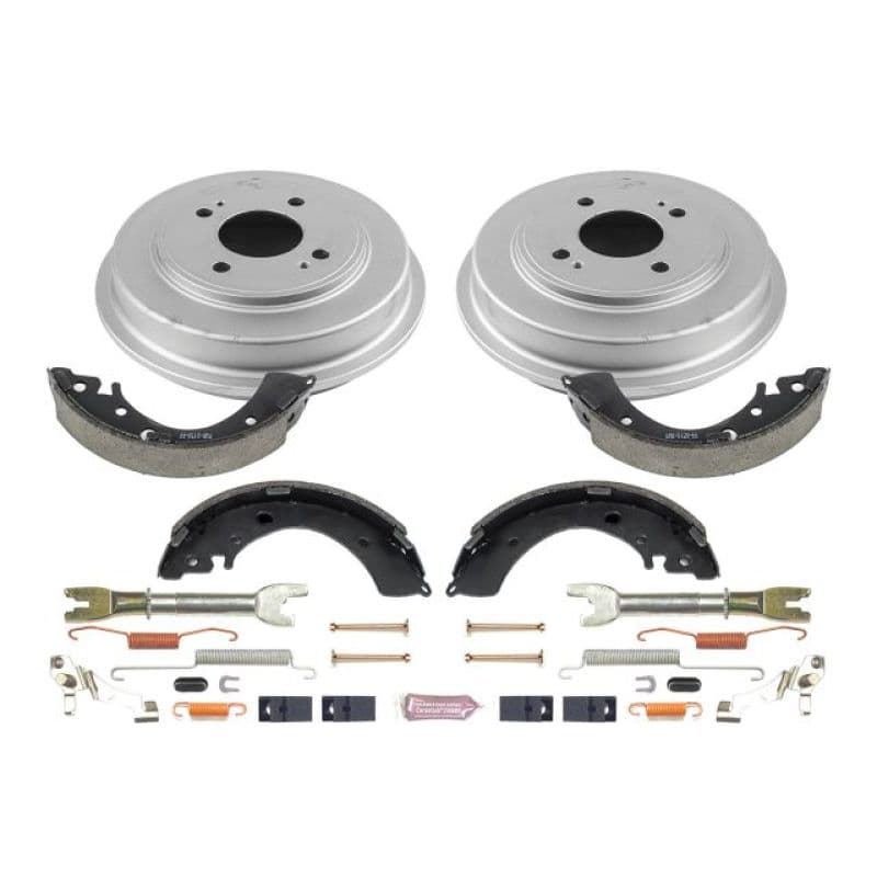 PowerStop Autospecialty Drum Kit Stock Replacement Complete Brake Set