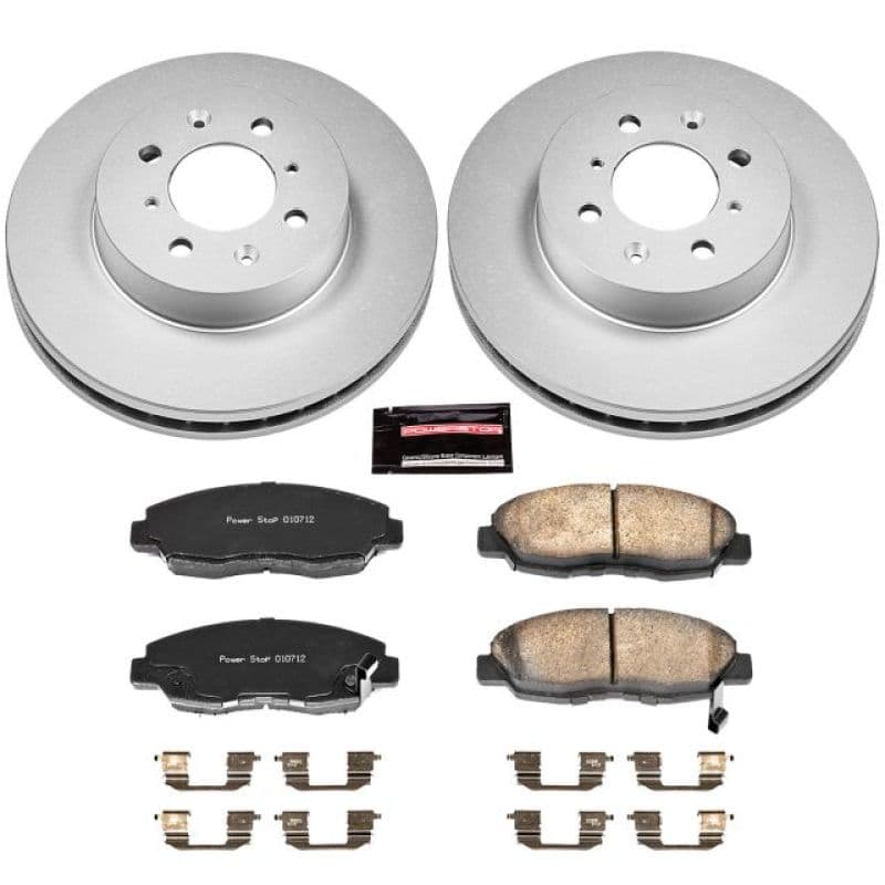 PowerStop Z17 Evolution Coated Rotor Brake Kit for Daily-Driven Vehicles
