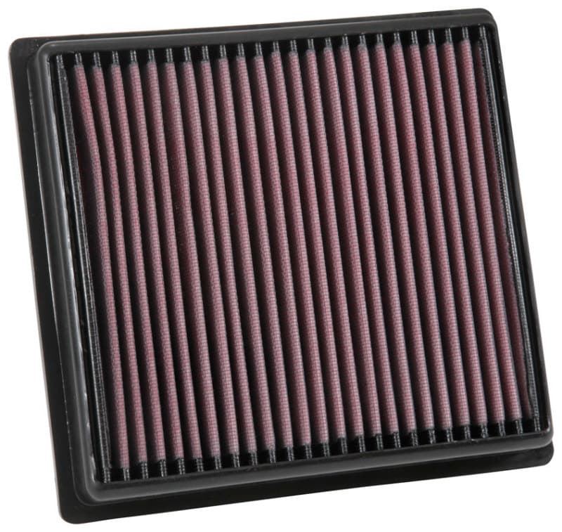 K&N Engineering Drop-In High-Flow Air Filter Reusable Washable