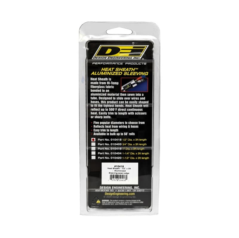 DEI Heat Sheath High Temp Fabric Sleeve Fireproof Up to 500°F - Image 3