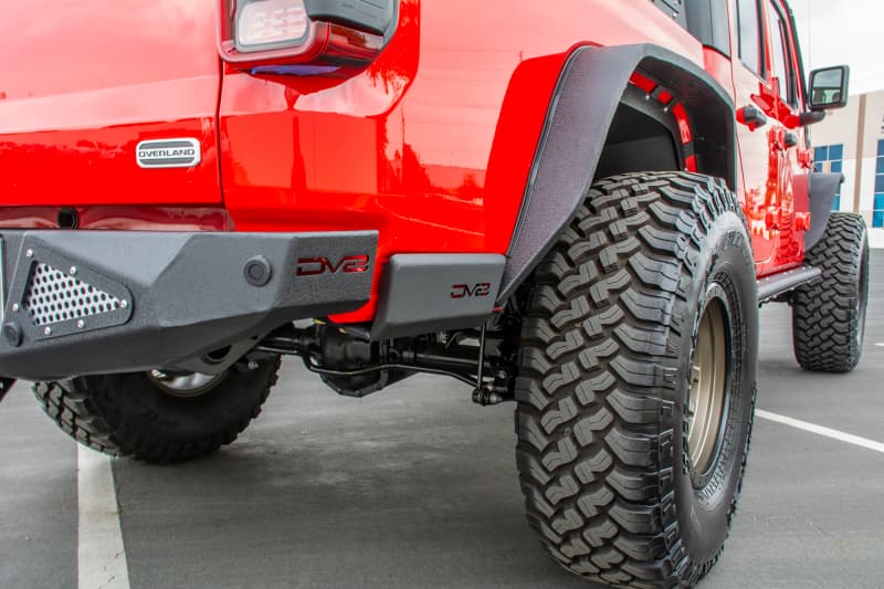 DV8 Offroad Rock Sliders for Jeep Gladiator SRGL-01 1/4" & 1/2" Steel Protection - Image 4
