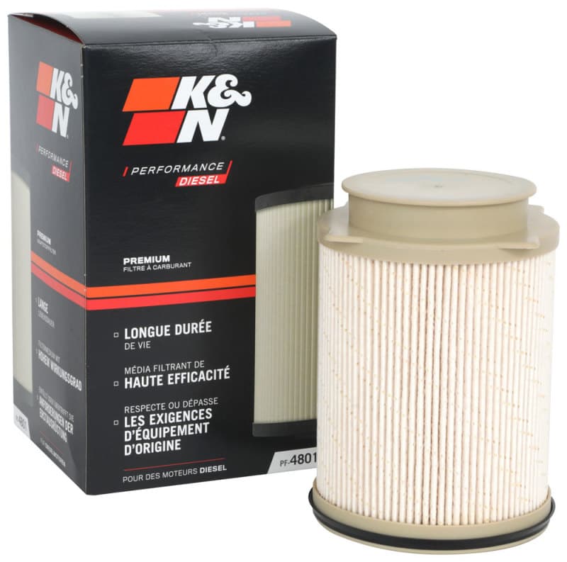 K&N Engineering Inline Fuel Filter High Flow Cellulose Glass Media - Image 4
