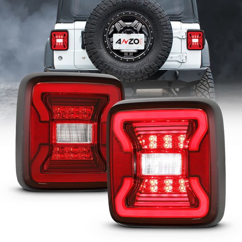 ANZO LED Taillights for Chevy C6 100% Street Legal