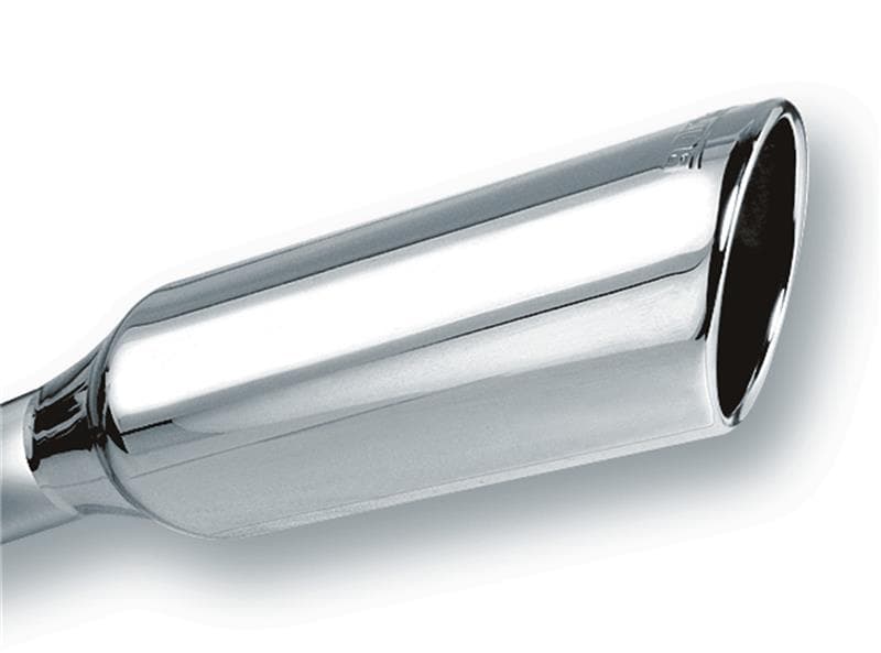 Borla Exhaust Tip Universal Bright Chrome T-304 Stainless Steel Mirror-Polished - Image 2