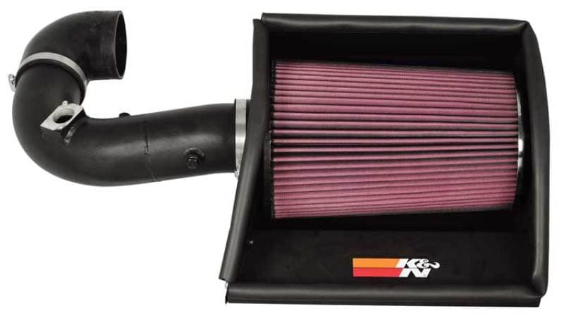 K&N Engineering Cold Air Intake for Chevy C6 Mandrel-Bent Aluminum Tube