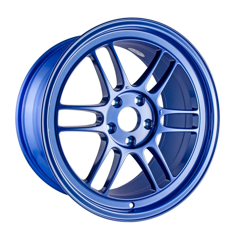 Enkei RPF1 18x9.5 5x114.3 38mm Offset Blue Wheel