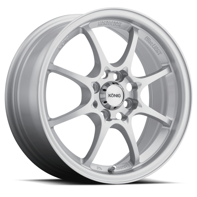 Konig Helium Wheels 15x6.5 4x100 ET40 Silver