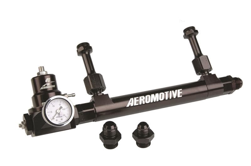 Aeromotive Fuel Log for 4150/4500 Holley Float Bowls with Swiveling Ball & So...