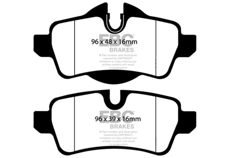 EBC Bluestuff NDX Brake Pad Set High Friction Sport & Race Material - Image 4