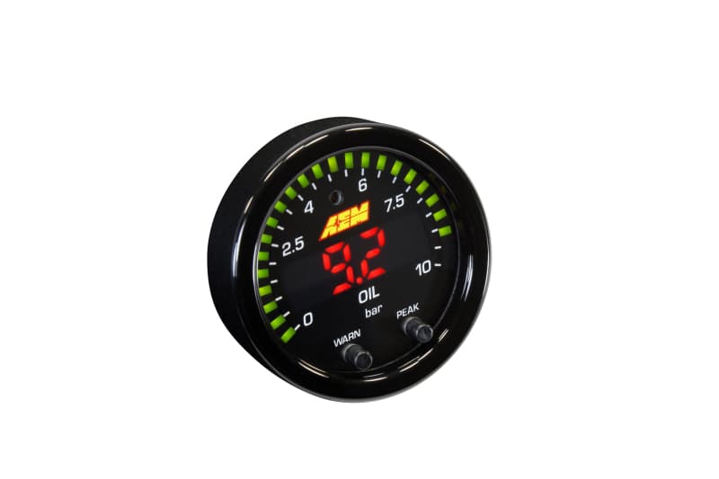 AEM X-Series Digital Gauge with AEMnet CAN-Bus and Programmable LEDs - Image 2