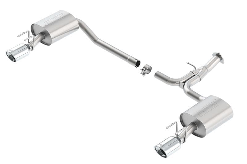 Borla Axle-Back Exhaust for Honda Accord Coupe Polished T-304 Stainless Steel... - Image 2