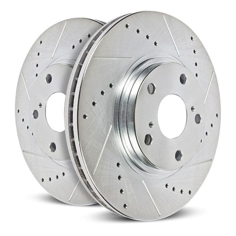 PowerStop Evolution Drilled/Slotted Rotor 355mm for Improved Cooling