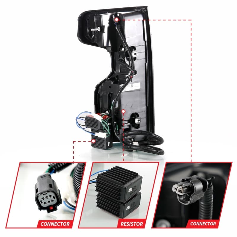 ANZO LED Taillights for Chevy C6 100% Street Legal - Image 5