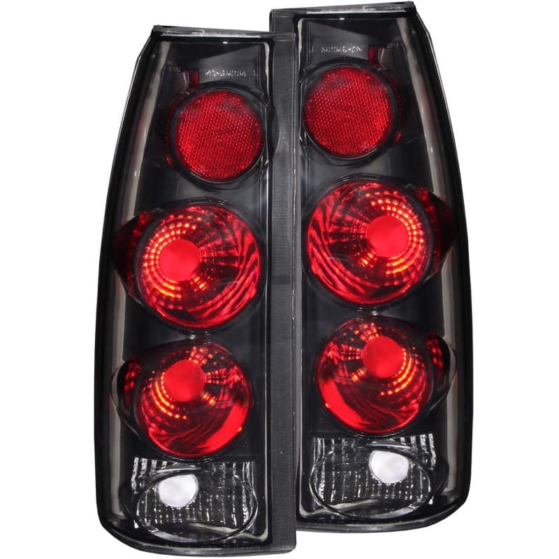 ANZO Taillight Assembly for Chevy C6 Dark Smoke Lens 3D Style Pair