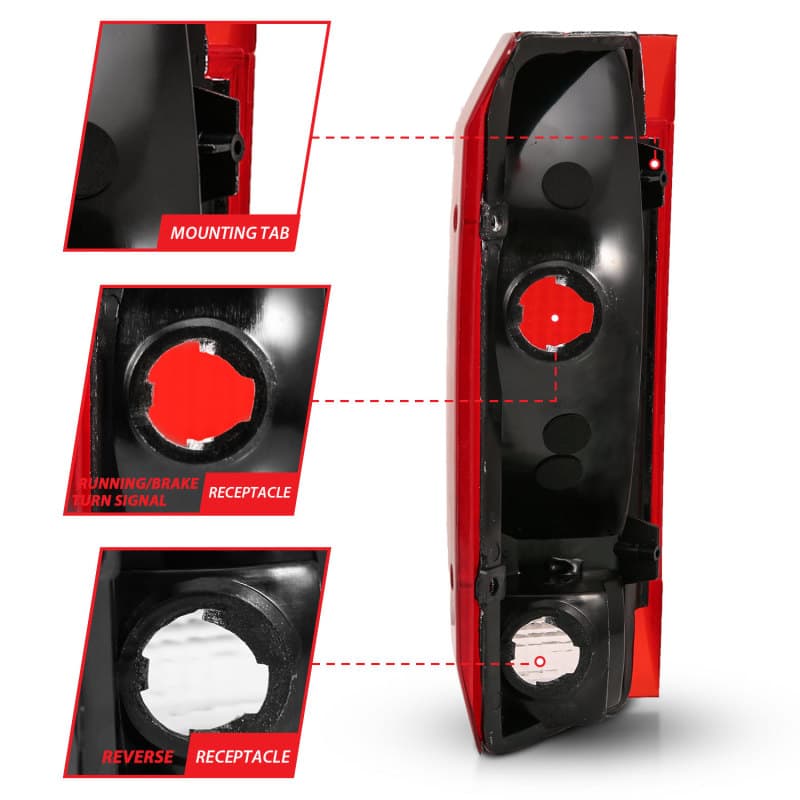 ANZO LED Taillights for Chevy C6 100% Street Legal - Image 5