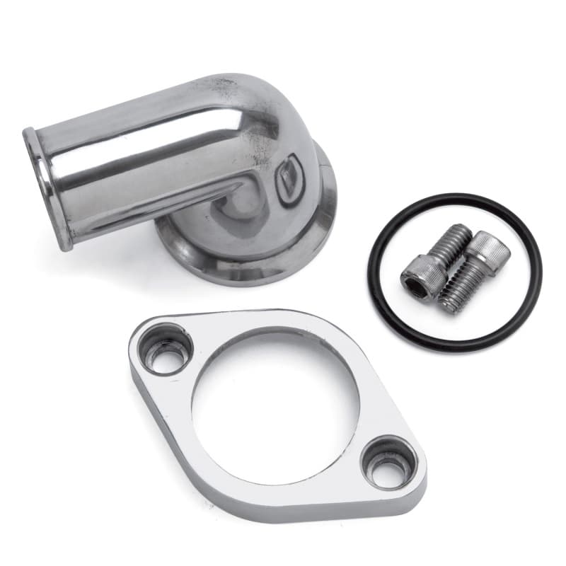 Edelbrock Waterneck for Chevy 4.3L V6 & V8 Engines 90° Adjustable O-Ring Seal - Image 2
