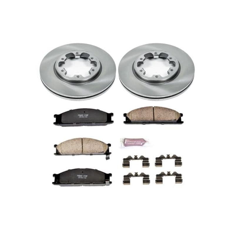PowerStop Z17 Stock Replacement Brake Kit with Ceramic Pads and Rotors